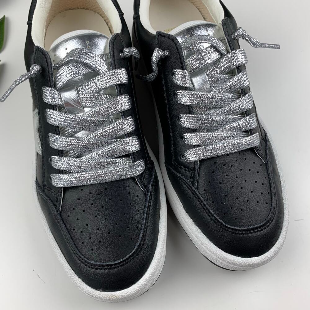 Vintage Havana Corbin Sneakers Black Silver Star Women's 6.5 - Picture 4 of 10